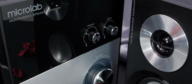 Microlab MD312 - удивленный робот получил награду.