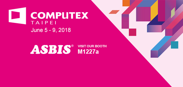 ASBIS участвует во второй по величине выставке IT технологий Computex в городе Тайпей, Тайвань, 5-8 июня 2018