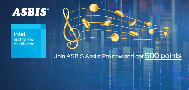 Присоединяйтесь к ASBIS Assist Pro и получите 500 баллов