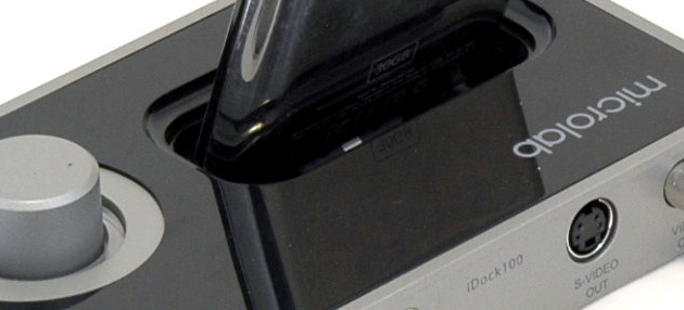 iDock 130 – док станция для iPod / iPhone от microlab